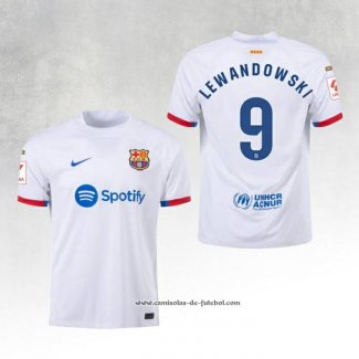 2º Camisola Barcelona Jogador Lewandowski 23/24