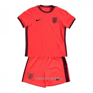 2º Camisola Inglaterra Euro 2022 Crianca