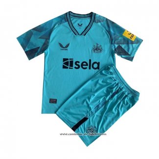 2º Camisola Newcastle United Goleiro 23/24 Crianca