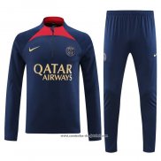 Sueter de Treinamento Paris Saint-Germain 23/24 Azul