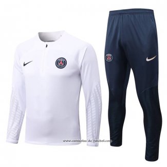 Sueter de Treinamento Paris Saint-Germain 22/23 Crianca Branco