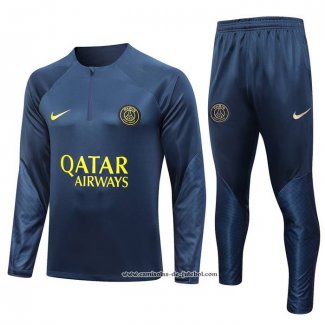 Sueter de Treinamento Paris Saint-Germain 23/24 Azul