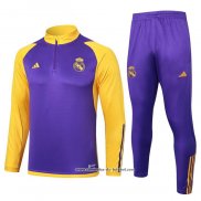 Sueter de Treinamento Real Madrid 23/24 Purpura