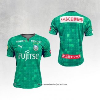 Camisola Kawasaki Frontale Goleiro 2022 Verde Tailandia