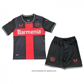 1º Camisola Bayer Leverkusen 23/24 Crianca