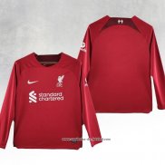 1º Camisola Liverpool 22/23 Manga Comprida