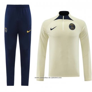 Sueter de Treinamento Paris Saint-Germain 23/24 Amarelo