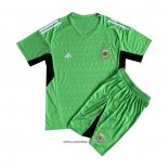 Camisola Argentina Goleiro 2022 Crianca Verde