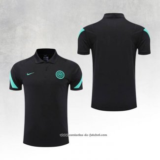 Camisola Polo del Inter de Milao 22/23 Preto