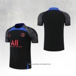 Camisola de Treinamento Paris Saint-Germain 22/23 Preto y Azul