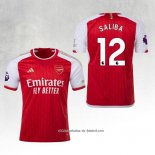 1º Camisola Arsenal Jogador Saliba 23/24