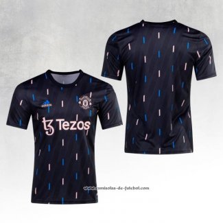 Camisola Pre Match del Manchester United 2022 Preto