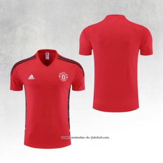 Camisola de Treinamento Manchester United 22/23 Vermelho