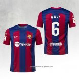 1º Camisola Barcelona Jogador Gavi 23/24