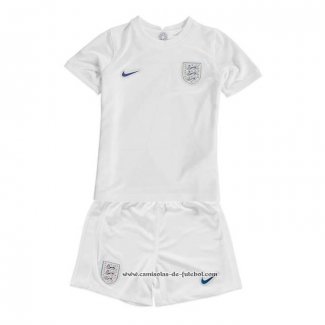 1º Camisola Inglaterra Euro 2022 Crianca