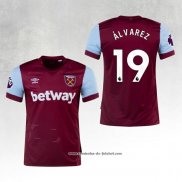 1º Camisola West Ham Jogador Alvarez 23/24