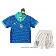 2º Camisola Brasil 2024 Crianca