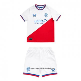 2º Camisola Rangers 22/23 Crianca