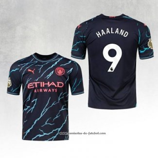 3º Camisola Manchester City Jogador Haaland 23/24