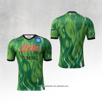 Camisola Naples Goleiro 21/22 Verde Tailandia