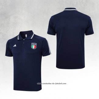 Camisola Polo del Italia 23/24 Azul