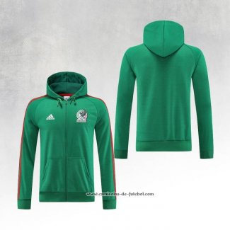 Jaqueta Hoodie Mexico 22/23 Verde