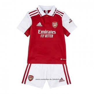 1º Camisola Arsenal 22/23 Crianca