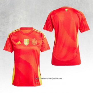 1º Camisola Espanha 2024 Mulher