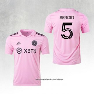 1º Camisola Inter Miami Jogador Sergio 2023