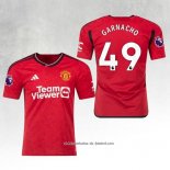 1º Camisola Manchester United Jogador Garnacho 23/24