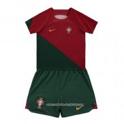 1º Camisola Portugal 2022 Crianca