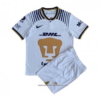 1º Camisola Pumas UNAM 22/23 Crianca