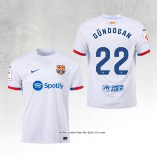 2º Camisola Barcelona Jogador Gundogan 23/24