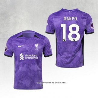 3º Camisola Liverpool Jogador Gakpo 23/24