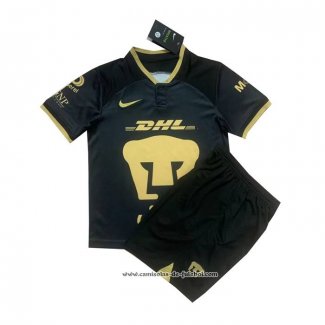 3º Camisola Pumas UNAM 2023 Crianca