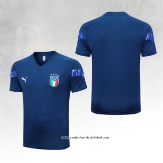 Camisola de Treinamento Italia 22/23 Azul