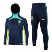 Fato de Treino Hoodie Brasil 22/23 Azul