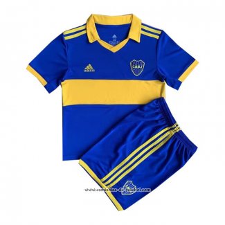 1º Camisola Boca Juniors 22/23 Crianca