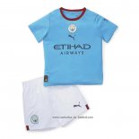 1º Camisola Manchester City 22/23 Crianca