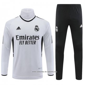 Sueter de Treinamento Real Madrid 2022 Branco