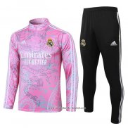 Sueter de Treinamento Real Madrid 23/24 Rosa