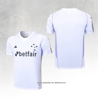 Camisola de Treinamento Cruzeiro 23/24 Branco