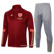 Jaqueta de Treinamento Arsenal 23/24 Vermelho