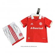 1º Camisola SC Internacional 2022 Crianca