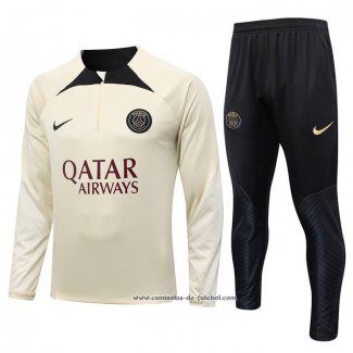 Sueter de Treinamento Paris Saint-Germain 23/24 Amarelo