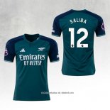 3º Camisola Arsenal Jogador Saliba 23/24