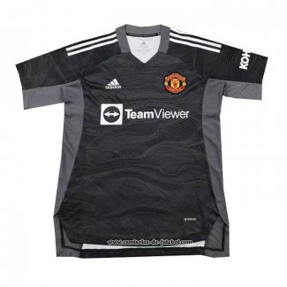 Camisola Manchester United Goleiro 21/22 Preto