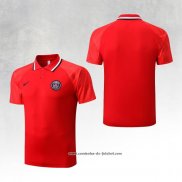 Camisola Polo del Paris Saint-Germain 22/23 Vermelho