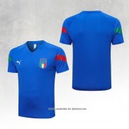 Camisola de Treinamento Italia 22/23 Azul