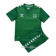 1º Camisola Everton Goleiro 23/24 Crianca